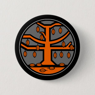 Jahreszeit-Medaillon: Herbst Button