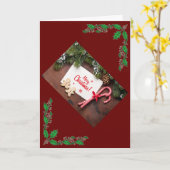 JAHRESZEIT, MICH UNTER DER MISTLETOE-KARTE ZU TREF KARTE (Gelbe Blume)