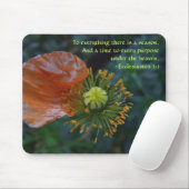 Jahreszeit - Pfirsich-Blumenblatt Mousepad (Mit Mouse)