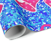 Jahreszeit-Ringe Geschenkpapier (Rolleneckpunkt)