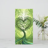 Jahreszeiten der Liebe Feiertagskarte (Stehend Vorderseite)