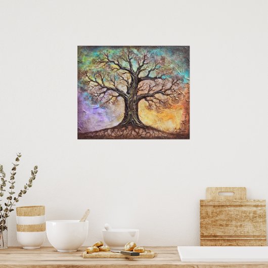 Jahreszeiten des Lebens Poster (Küche)