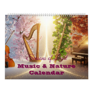 Jahreszeiten des Lichts – Musik & Natur Kalender