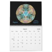 Jahreszeiten des Souls, Fraktal-Mandalas Kalender (Mär 2026)