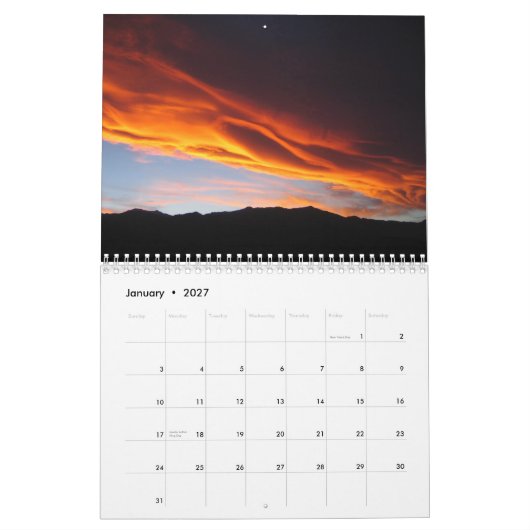 Jahreszeiten des Souls Kalender (Jan 2027)