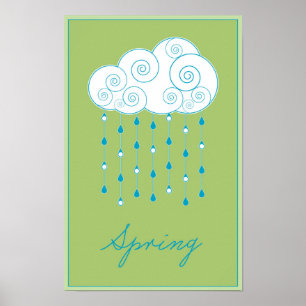 Jahreszeiten: Frühlingposter Poster