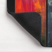 Jahreszeiten Gemälde von Alfred Fox Mousepad (Ecke)