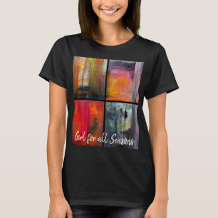 Jahreszeiten Gemälde von Alfred Fox T-Shirt