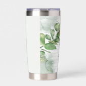 Jahreszeiten und Grünpflanzen Thermobecher (Vorderseite)