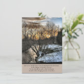 Jahreszeiten unseres Lebens Inspiration Begleitkarte (Stehend Vorderseite)