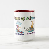 Jahreszeiten von Minnesota-Tasse Tasse (Zentrum)