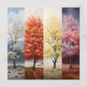Jahreszeiten Wetter Baum Farben Programm (Vorderseite)