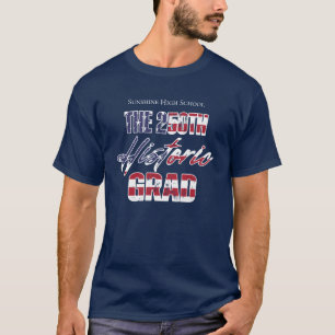 Jahrgang 2026 250-Jahr-Jubiläums-Absolvent Vintage T-Shirt