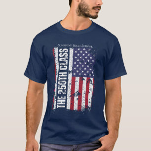Jahrgang 2026 250-Jahr-Jubiläums-Absolvent Vintage T-Shirt