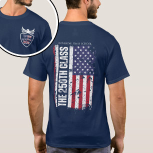 Jahrgang 2026 250-Jahr-Jubiläums-Absolvent Vintage T-Shirt