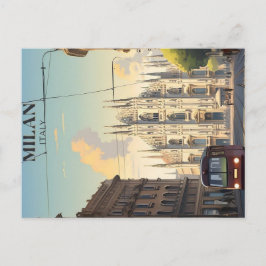 Jahrgangsreisepakster Postkarte