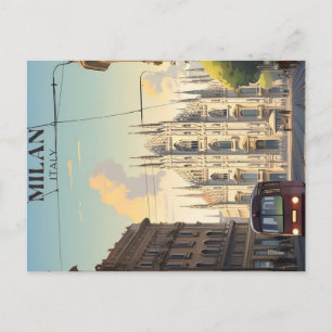 Jahrgangsreisepakster Postkarte