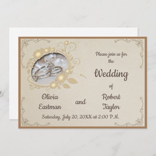 Jahrgangsringe Save The Date (Vorne/Hinten)