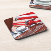 Jahrhundert-Boots-Untersetzer Getränkeuntersetzer (Linke Seite)