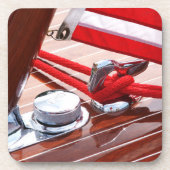 Jahrhundert-Boots-Untersetzer Getränkeuntersetzer (Vorderseite)