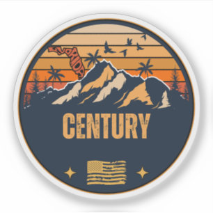 Jahrhundert, Florida Aufkleber