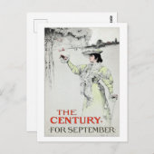 Jahrhundert für September 1896 Postkarte (Vorne/Hinten)