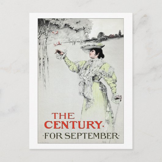 Jahrhundert für September 1896 Postkarte (Vorderseite)