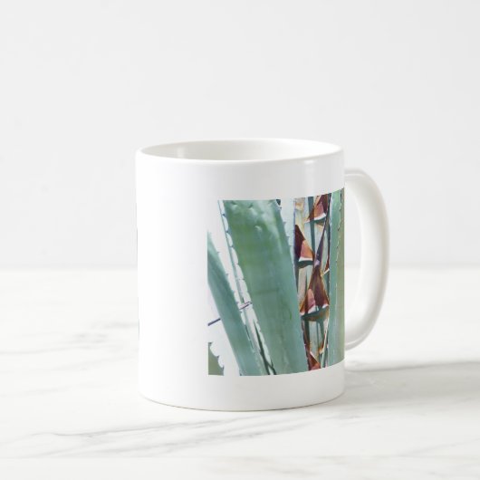 Jahrhundert oder Agave Kaffeetasse (VorderseiteRechts)