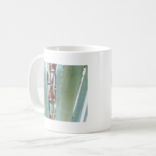 Jahrhundert oder Agave Kaffeetasse (Vorderseite Links)