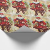 Jahrhundert St. Nicholas Geschenkpapier (Ecke)