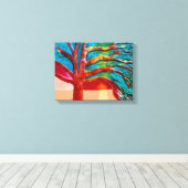 Jahrhundertbaum Leinwanddruck (Insitu (Holzboden))