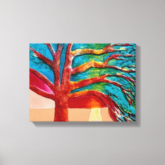 Jahrhundertbaum Leinwanddruck (Vorderseite)