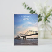 Jahrhundertbrücke über den Mississippi Postkarte (Stehend Vorderseite)