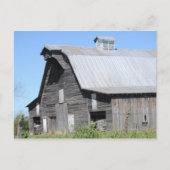 Jahrhunderte alter Stall Postkarte (Vorderseite)