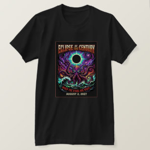 Jahrhundertfinsternis 2. August 2027 Cthulhu T-Shirt