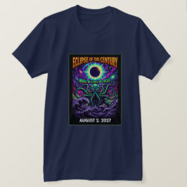 Jahrhundertfinsternis Cthulhu Elder Sign Elder  T-Shirt