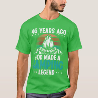 Jähriger Camping-Legende Scout Geburtstag Camper f T-Shirt
