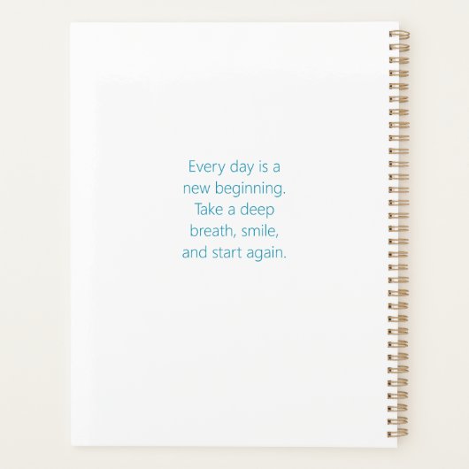 Jährlich buntes Lebensangebot Planer (Rückseite)