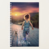 Jährlich, modern | FOTO hinzufügen Planer (Vorderseite)