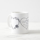 Jährliche 2 Foto Kaffeetasse (Vorderseite Links)