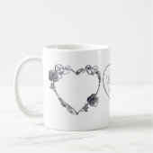 Jährliche 2 Foto Kaffeetasse (Links)