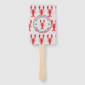 Jährliche Familie Sommerkrabbe nach Maß Fächer (Rückseite)