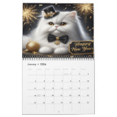 Jährliche Feiern Adorable Ferienkatzen 20XX Kalender (Jan 2026)