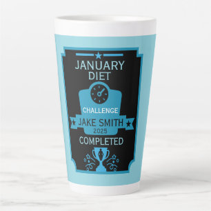 Jährliche Gewichtsabnahme Begrüßung Milchtasse