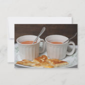 Jährliche Grillkäse Tomatensaupe Mittagessen Einla Einladung (Vorderseite)