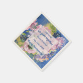 Jährliche Jubiläumsjahre Personalisiert Serviette (Ecke)