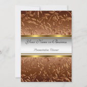 Jährliche Präsentation Dinner Einladung (Vorderseite)