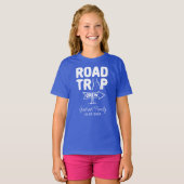 Jährliche Reise Familie Road Typografie Custom Vac T-Shirt (Vorne ganz)