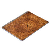 Jährliche Ringe Baumstruktur Notizblock (Linke Seite)