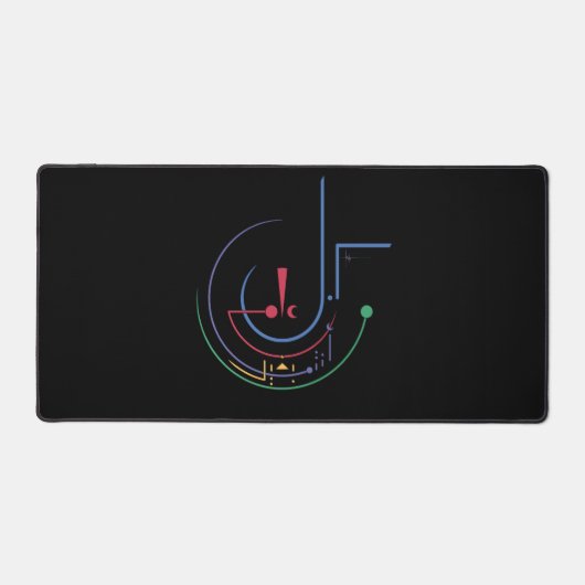 Jährliche Segnungen (Mitternacht) Schreibtischunterlage (Vorderseite)